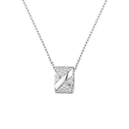 [Together Jewelry]LIENS EVIDENCE DIAMOND PAVED NECKLACE