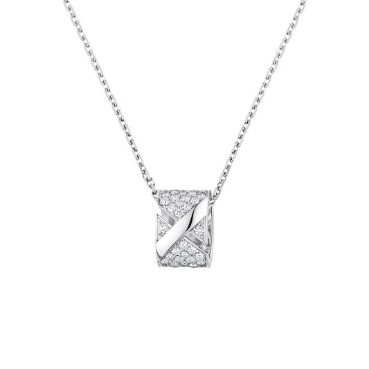 [Together Jewelry]LIENS EVIDENCE DIAMOND PAVED NECKLACE