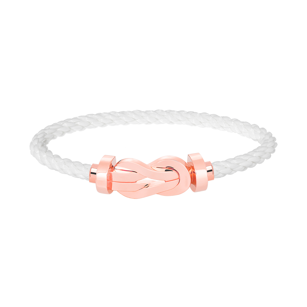 [Together Jewelry]CHANCE LARGE 8 FIGURE BUCKLE NO DIAMOND BRACELET ROSE GOLD