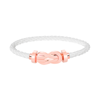 [Together Jewelry]CHANCE LARGE 8 FIGURE BUCKLE NO DIAMOND BRACELET ROSE GOLD