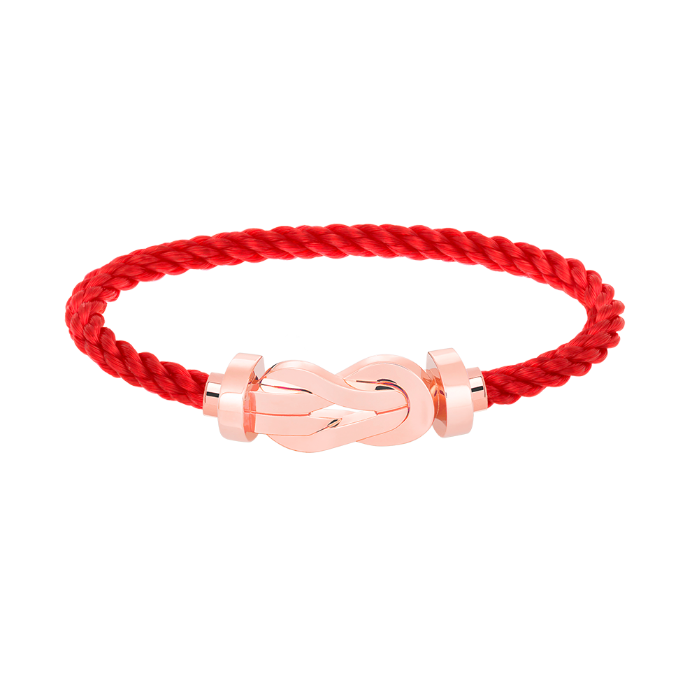 [Together Jewelry]CHANCE LARGE 8 FIGURE BUCKLE NO DIAMOND BRACELET ROSE GOLD