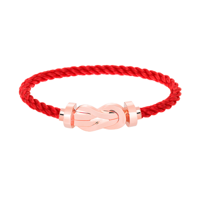 [Together Jewelry]CHANCE LARGE 8 FIGURE BUCKLE NO DIAMOND BRACELET ROSE GOLD