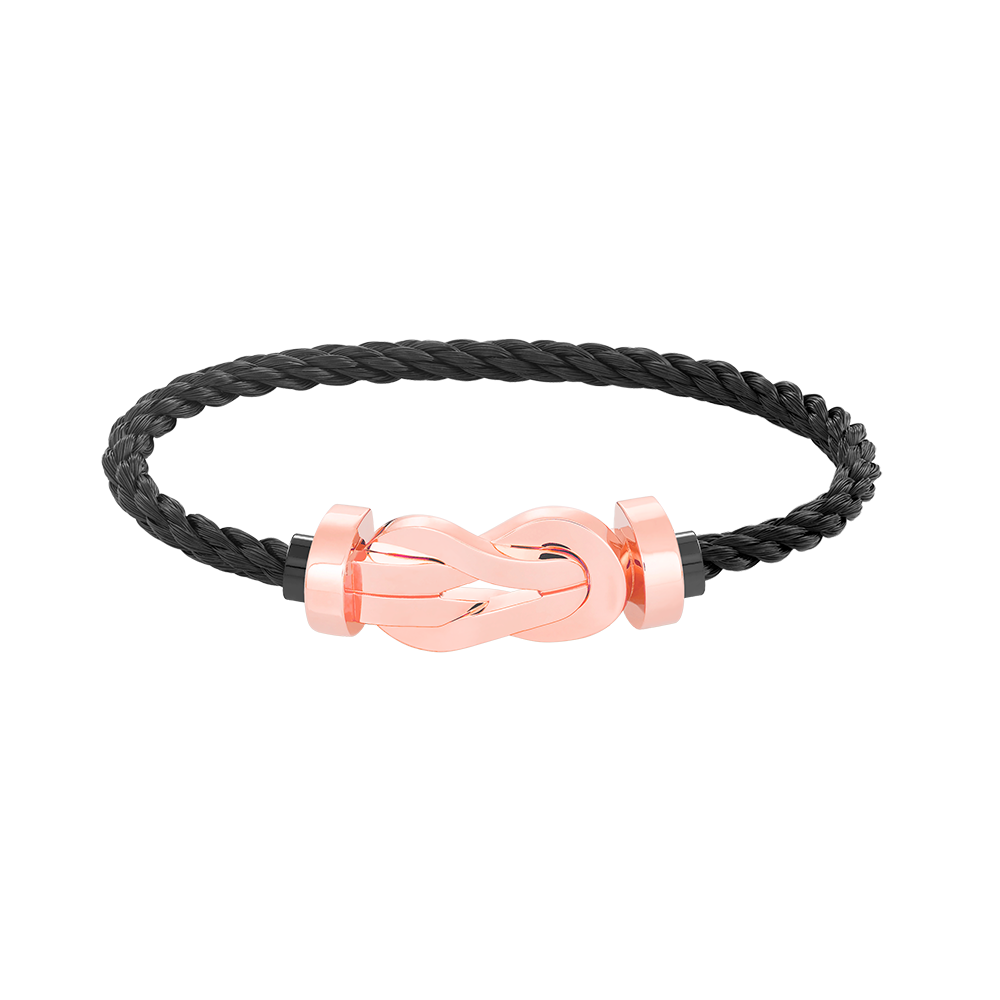[Together Jewelry]CHANCE LARGE 8 FIGURE BUCKLE NO DIAMOND BRACELET ROSE GOLD