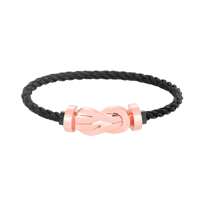 [Together Jewelry]CHANCE LARGE 8 FIGURE BUCKLE NO DIAMOND BRACELET ROSE GOLD