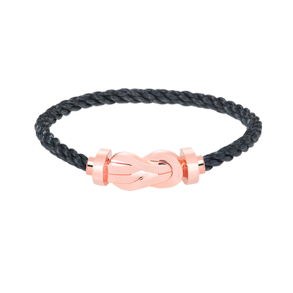 [Together Jewelry]CHANCE LARGE 8 FIGURE BUCKLE NO DIAMOND BRACELET ROSE GOLD