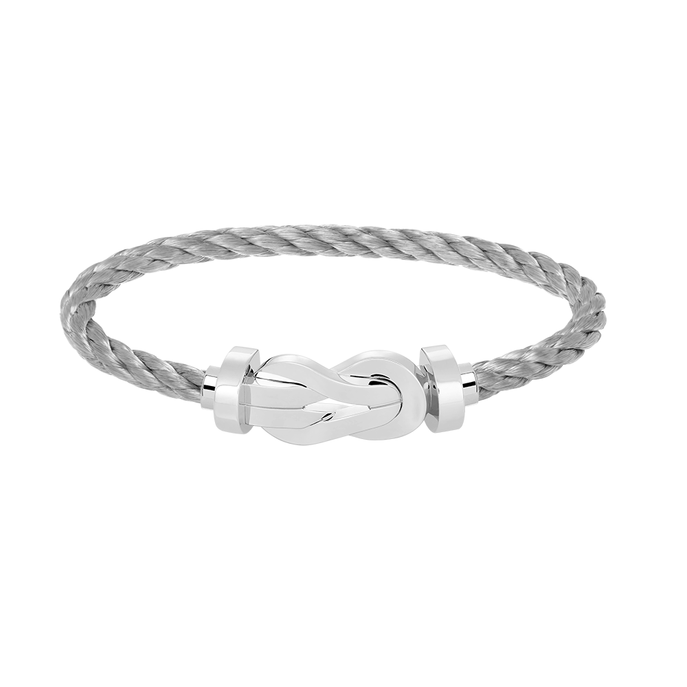 [Together Jewelry]CHANCE LARGE 8 FIGURE BUCKLE NO DIAMOND BRACELET SILVER