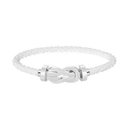 [Together Jewelry]CHANCE LARGE 8 FIGURE BUCKLE NO DIAMOND BRACELET SILVER
