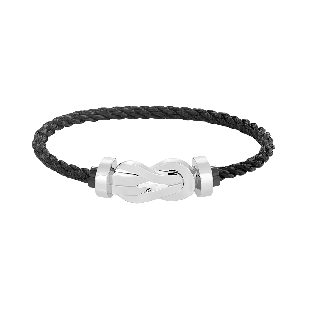 [Together Jewelry]CHANCE LARGE 8 FIGURE BUCKLE NO DIAMOND BRACELET SILVER