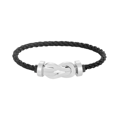 [Together Jewelry]CHANCE LARGE 8 FIGURE BUCKLE NO DIAMOND BRACELET SILVER