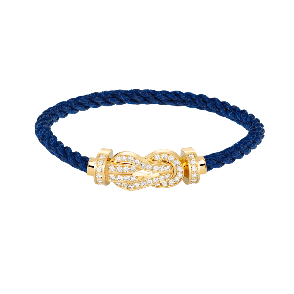 [Together Jewelry]CHANCE LARGE 8 FIGURE BUCKLE FULLDIAMOND BRACELET GOLD