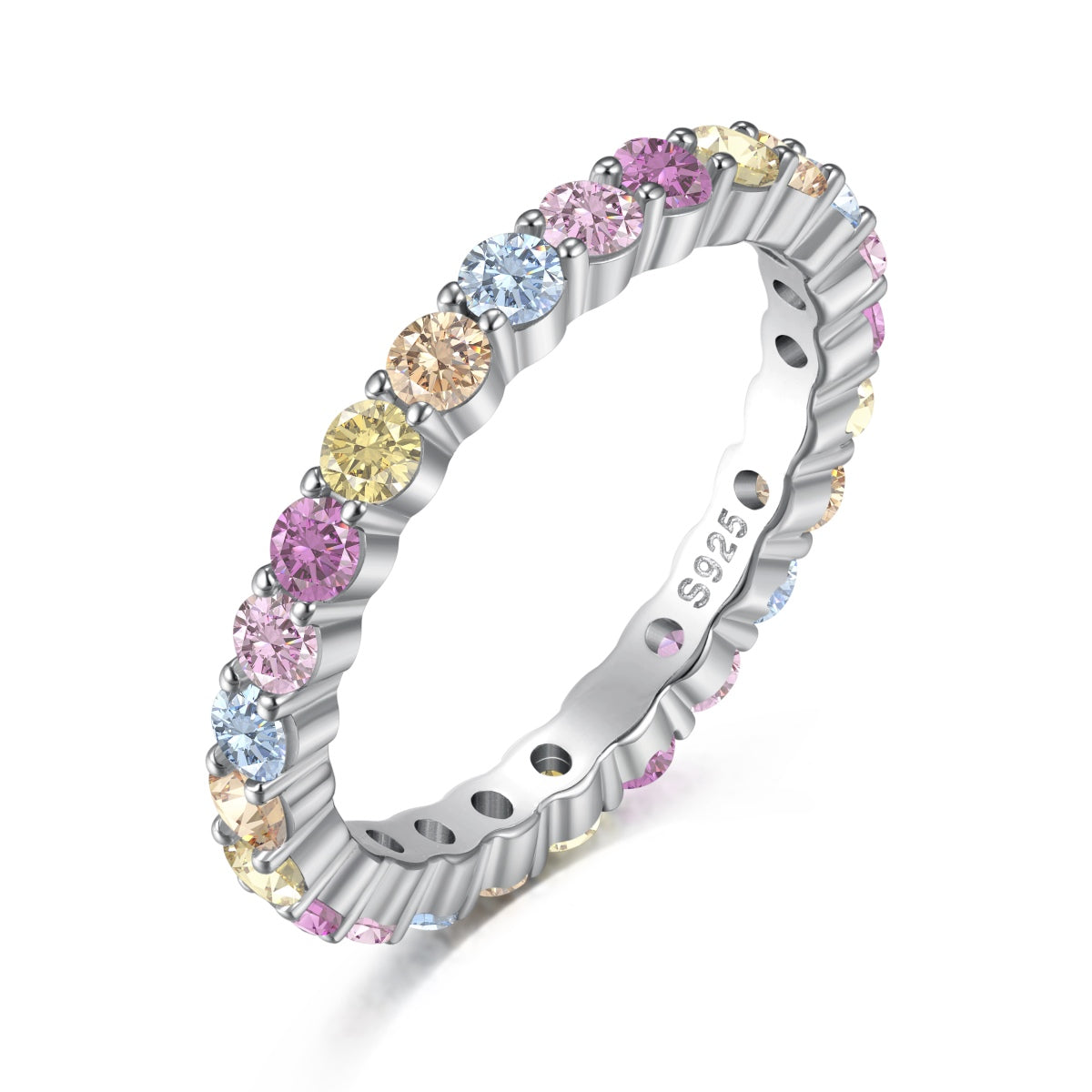 [Together]Dazzling Resplendent Round Cut Party Ring