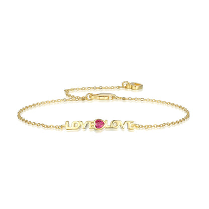 [Zusammen] Romantisches Armband in Herzform für Liebhaber