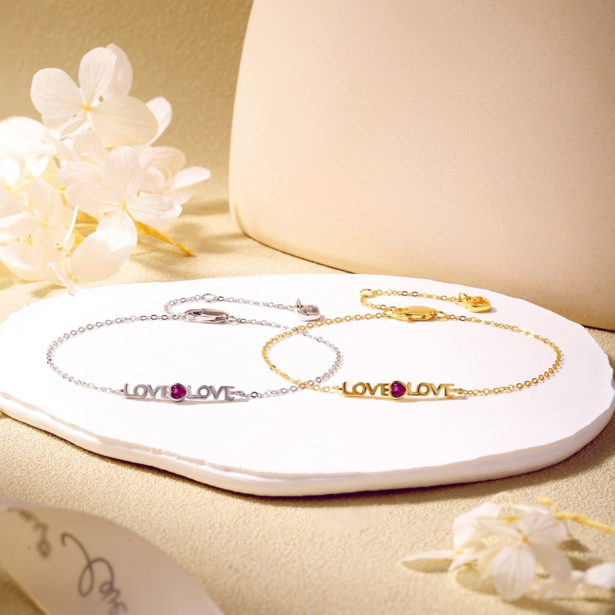 [Zusammen] Romantisches Armband in Herzform für Liebhaber
