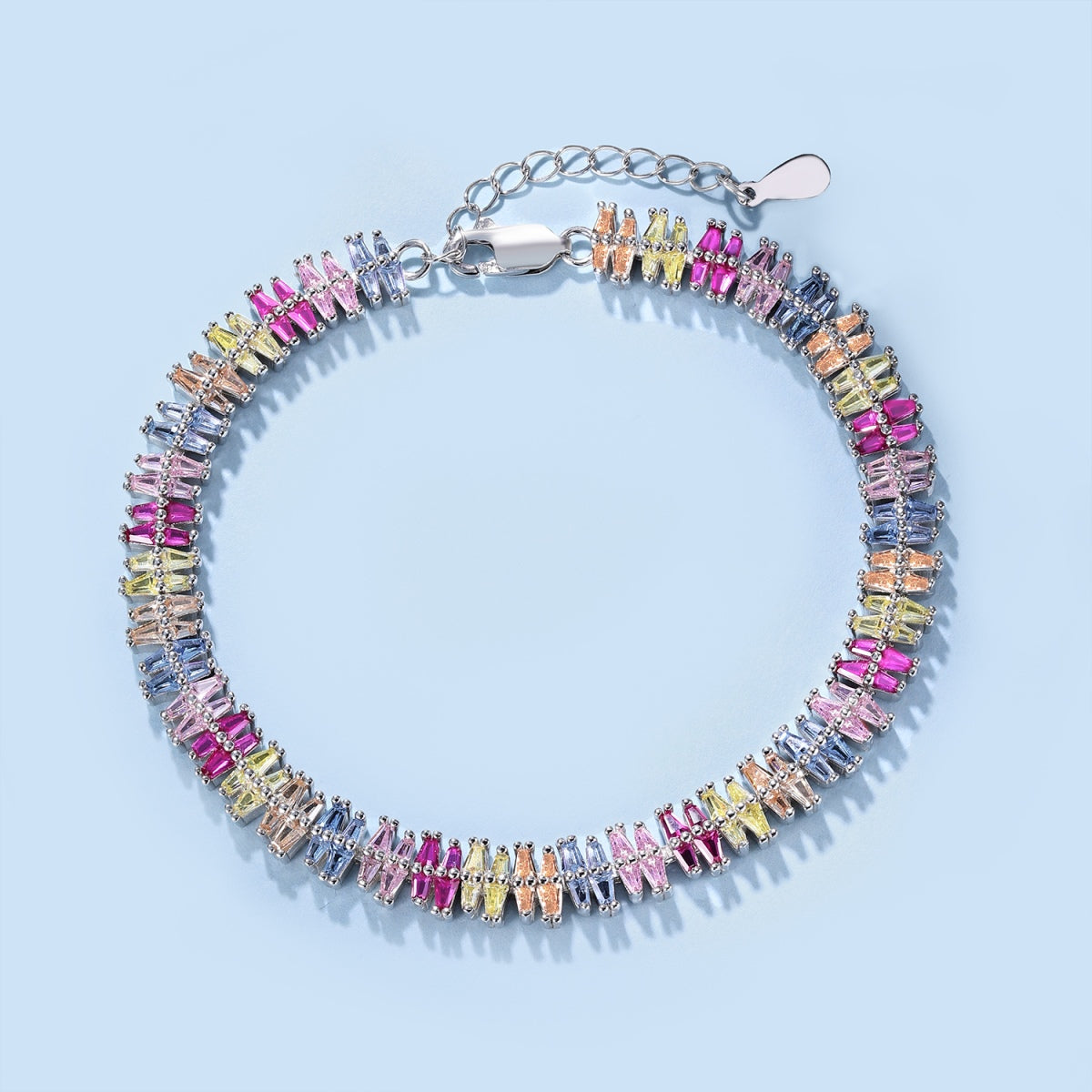 [Together]Funkelndes, exquisites Party-Armband mit mehreren Schliffarten