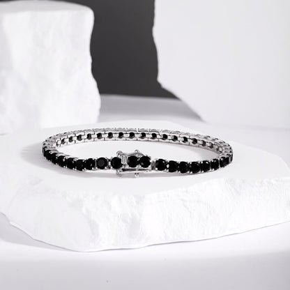 [Zusammen] Strahlendes buntes Party-Armband im Rundschliff
