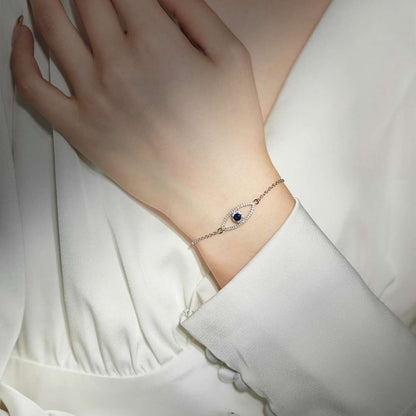 [Zusammen]Armband mit Teufelsauge-Hohldesign