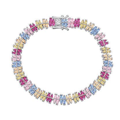 [Together]Funkelndes, exquisites Party-Armband mit mehreren Schliffarten