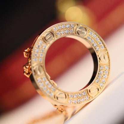 [Together Jewelry]LOVE NECKLACE ADJUSTABLE ROSE GOLD