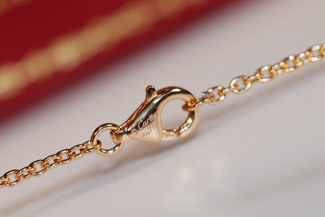 [Together Jewelry]LOVE NECKLACE PINK GOLD AND SILVER