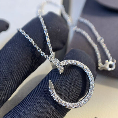 [Together Jewelry]JUSTE NECKLACE SILVER DIAMONDS
