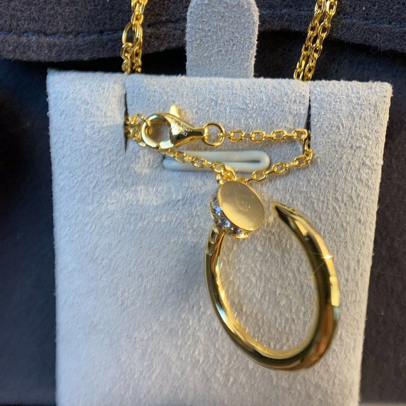 [Together Jewelry]JUSTE NECKLACE GOLD DIAMONDS