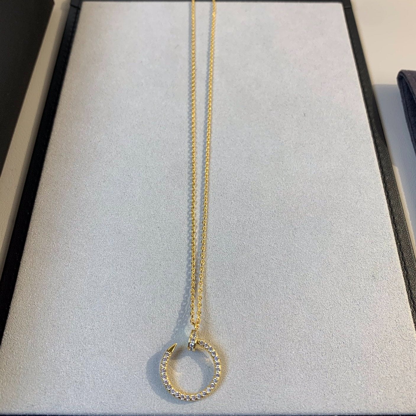 [Together Jewelry]JUSTE NECKLACE GOLD DIAMONDS