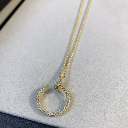 [Together Jewelry]JUSTE NECKLACE GOLD DIAMONDS