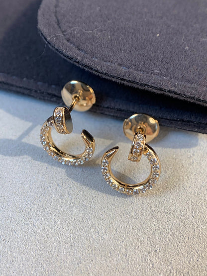 [Together Jewelry]JUSTE EARRINGS GOLD DIAMONDS