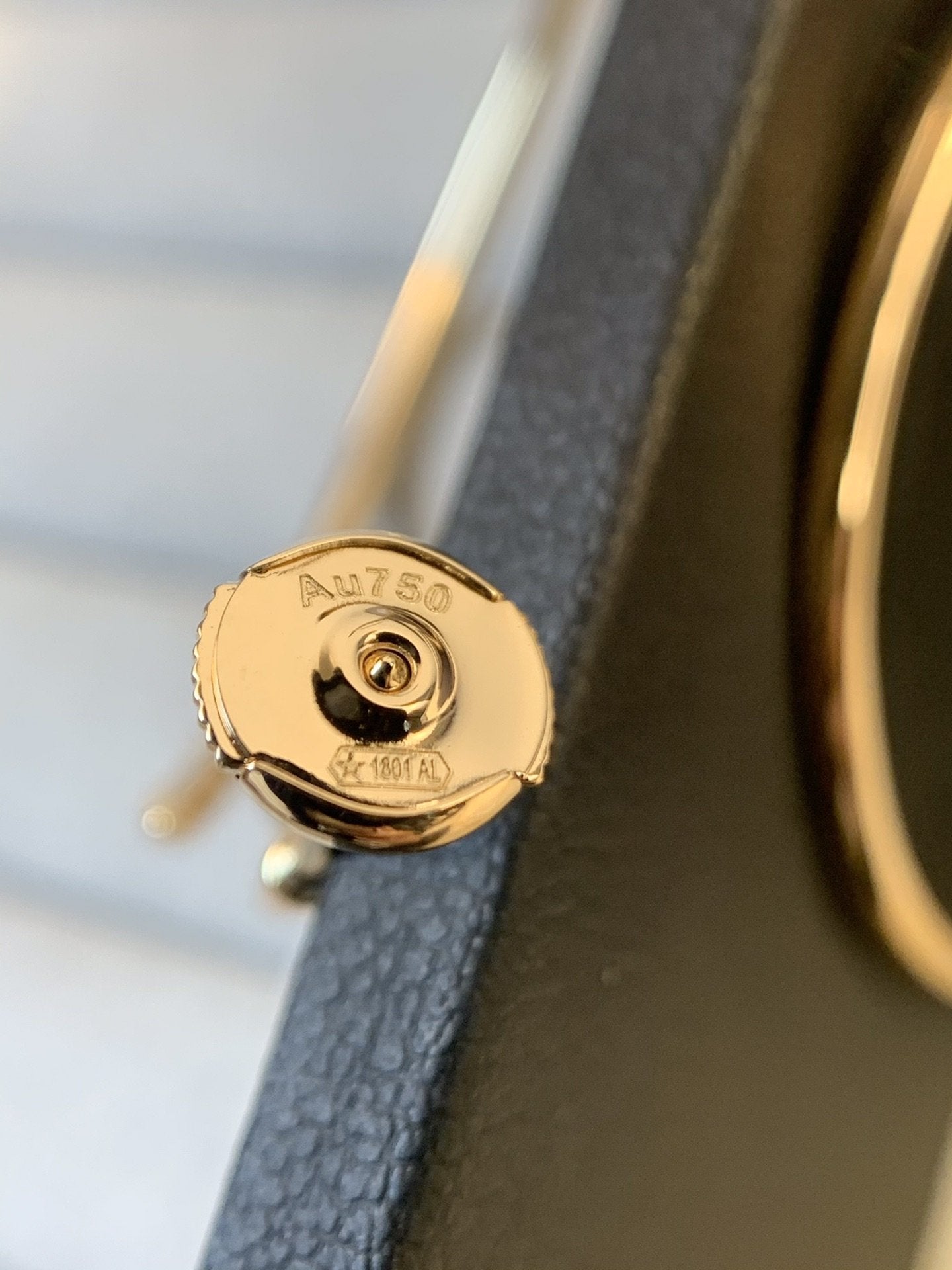 [Together Jewelry]JUSTE EARRINGS GOLD DIAMONDS 1.8MM