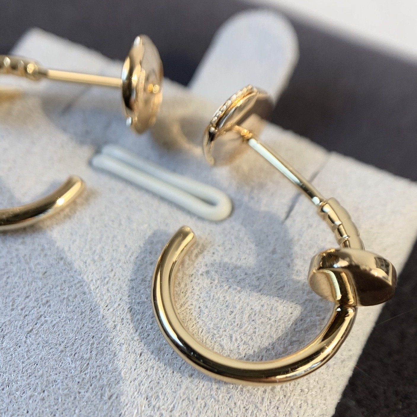 [Together Jewelry]JUSTE EARRINGS PINK GOLD