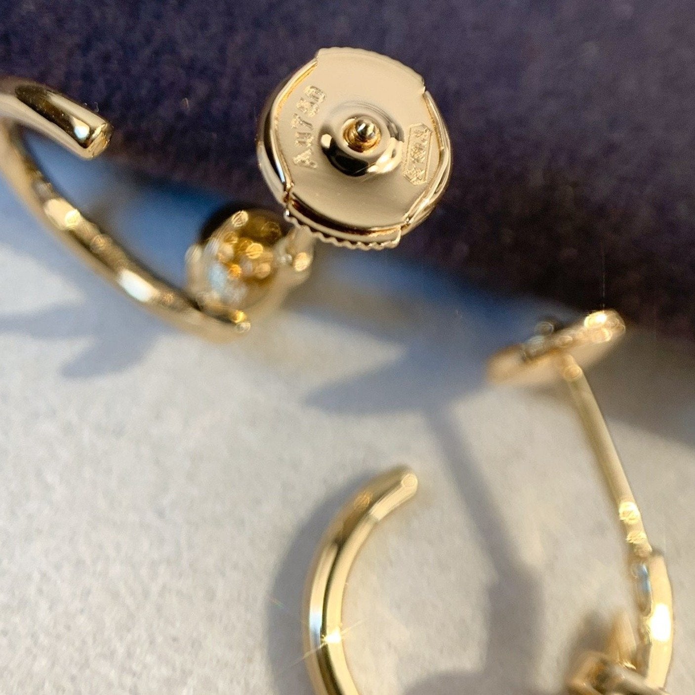 [Together Jewelry]JUSTE EARRINGS PINK GOLD