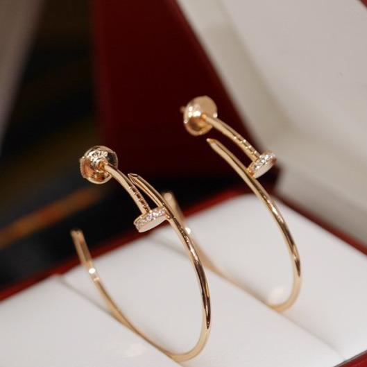 [Together Jewelry]JUSTE EARRINGS DIAMONDS 1.8MM