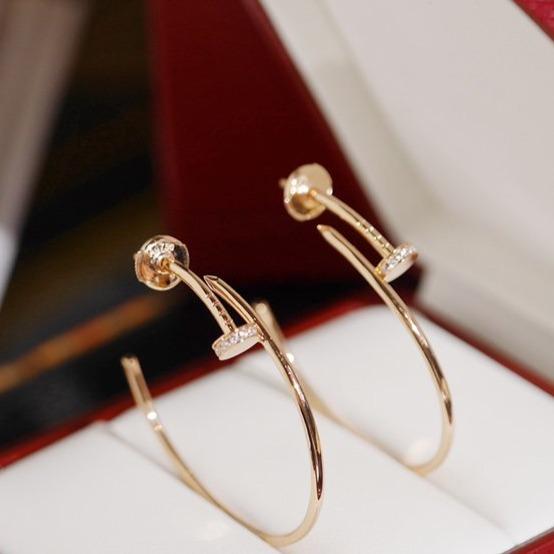 [Together Jewelry]JUSTE EARRINGS DIAMONDS 1.8MM