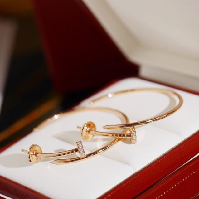 [Together Jewelry]JUSTE EARRINGS DIAMONDS 1.8MM