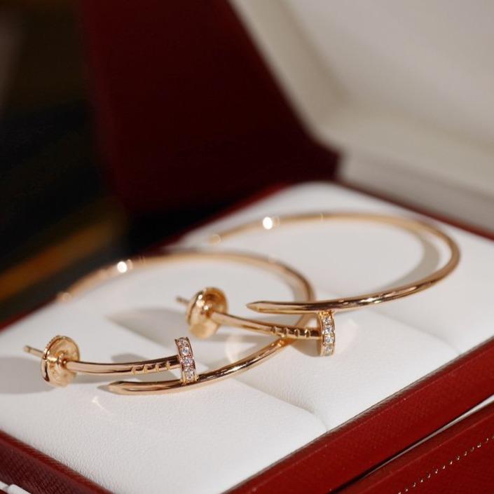 [Together Jewelry]JUSTE EARRINGS DIAMONDS 1.8MM