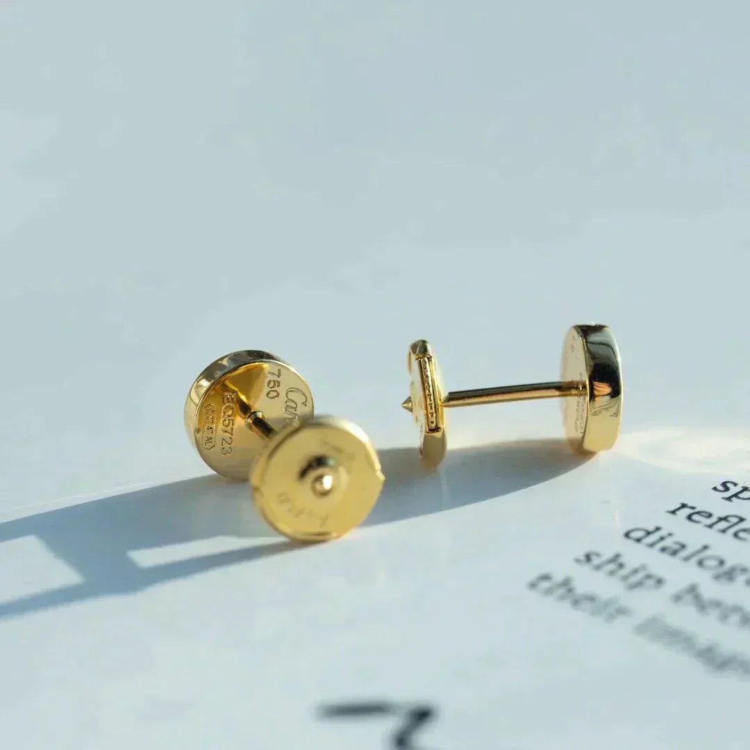 [Together Jewelry]LOVE EARRINGS GOLD 10MM