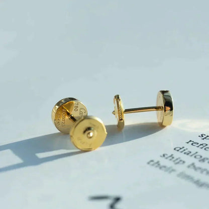 [Together Jewelry]LOVE EARRINGS GOLD 10MM