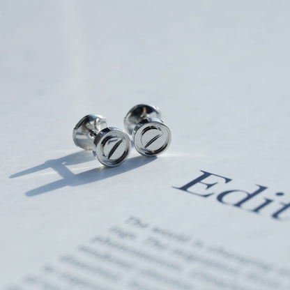 [Together Jewelry]LOVE EARRINGS SILVER 10MM
