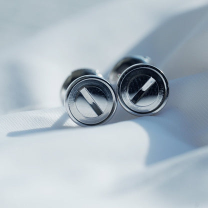 [Together Jewelry]LOVE EARRINGS SILVER 10MM