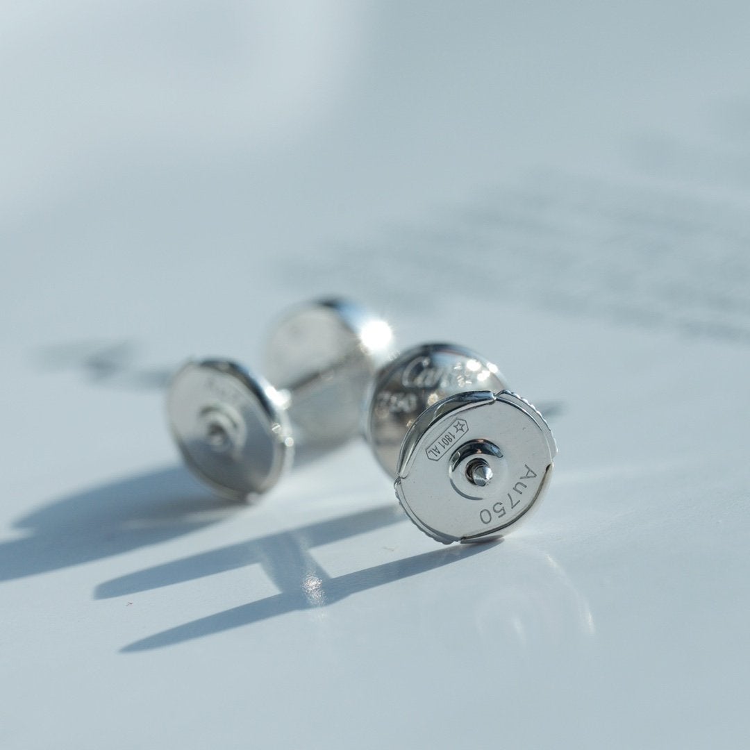 [Together Jewelry]LOVE EARRINGS SILVER 10MM