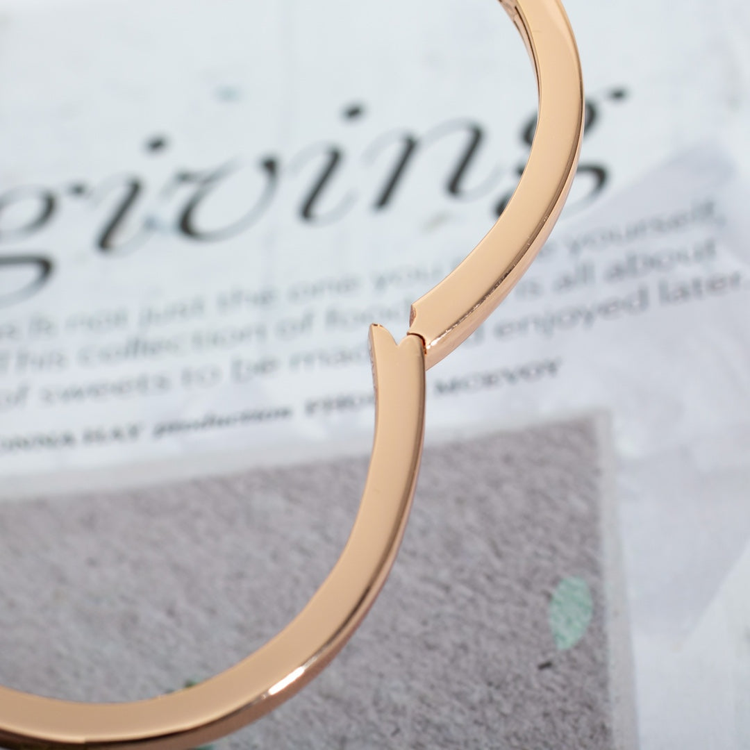 [Together Jewelry]DREAM BRACELET OPEN PINK GOLD MOP DIAMOND