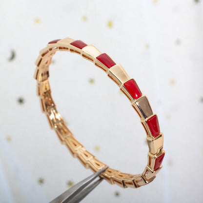 [Together Jewelry]SERPENTI BRACELET PINK GOLD RUBELLITE