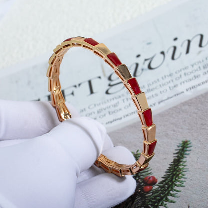 [Together Jewelry]SERPENTI BRACELET PINK GOLD RUBELLITE