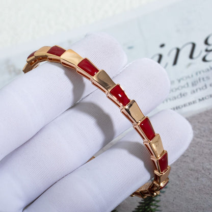 [Together Jewelry]SERPENTI BRACELET PINK GOLD RUBELLITE