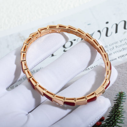 [Together Jewelry]SERPENTI BRACELET PINK GOLD RUBELLITE