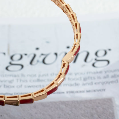 [Together Jewelry]SERPENTI BRACELET PINK GOLD RUBELLITE