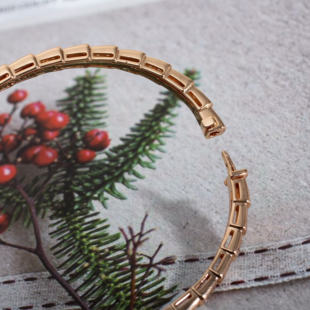[Together Jewelry]SERPENTI SMALL BRACELET PINK GOLD DIAMOND