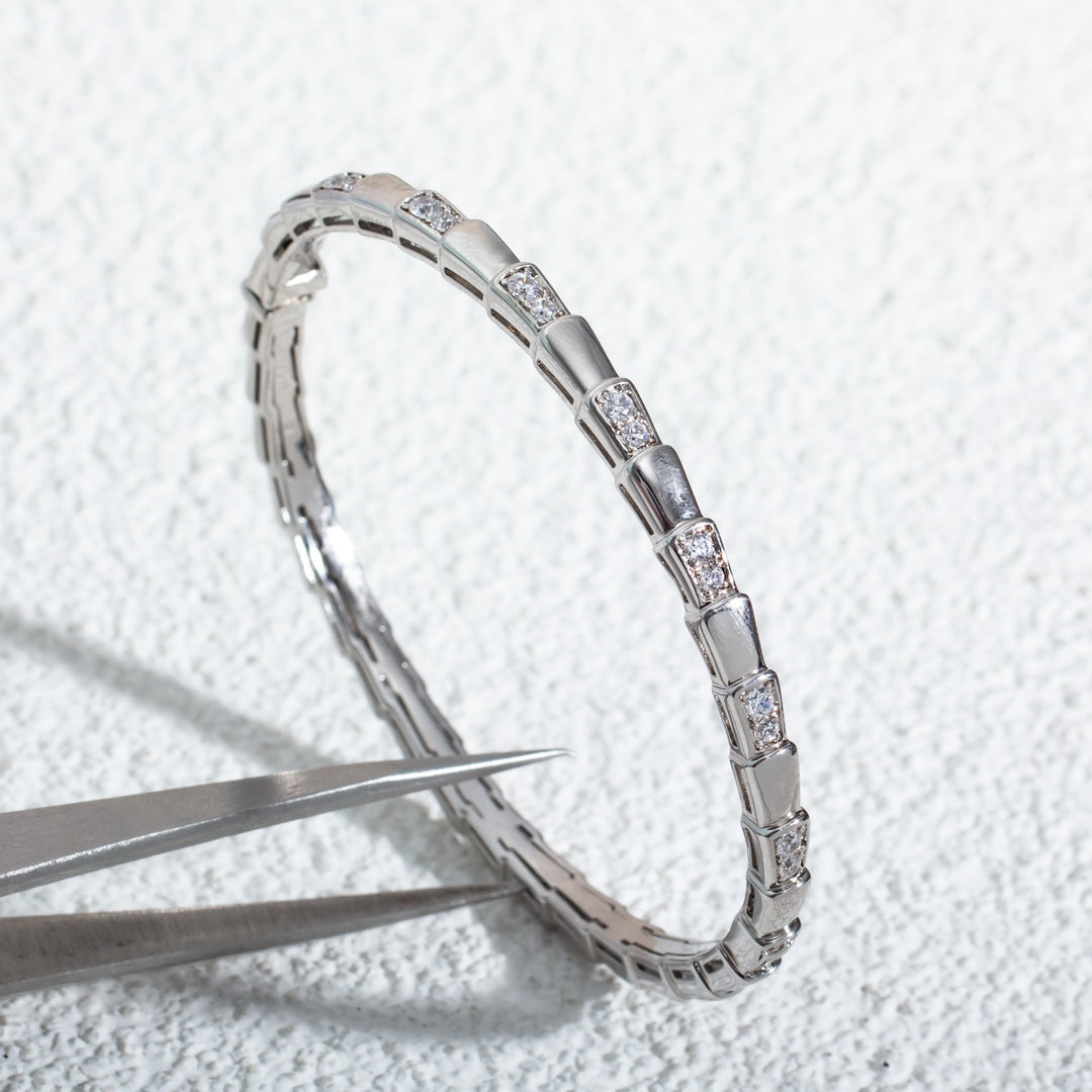 [Together Jewelry]SERPENTI BRACELET SILVER DIAMOND