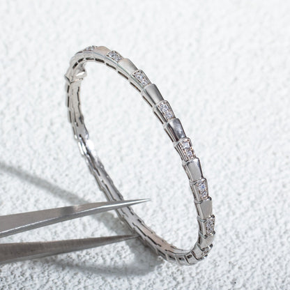 [Together Jewelry]SERPENTI BRACELET SILVER DIAMOND