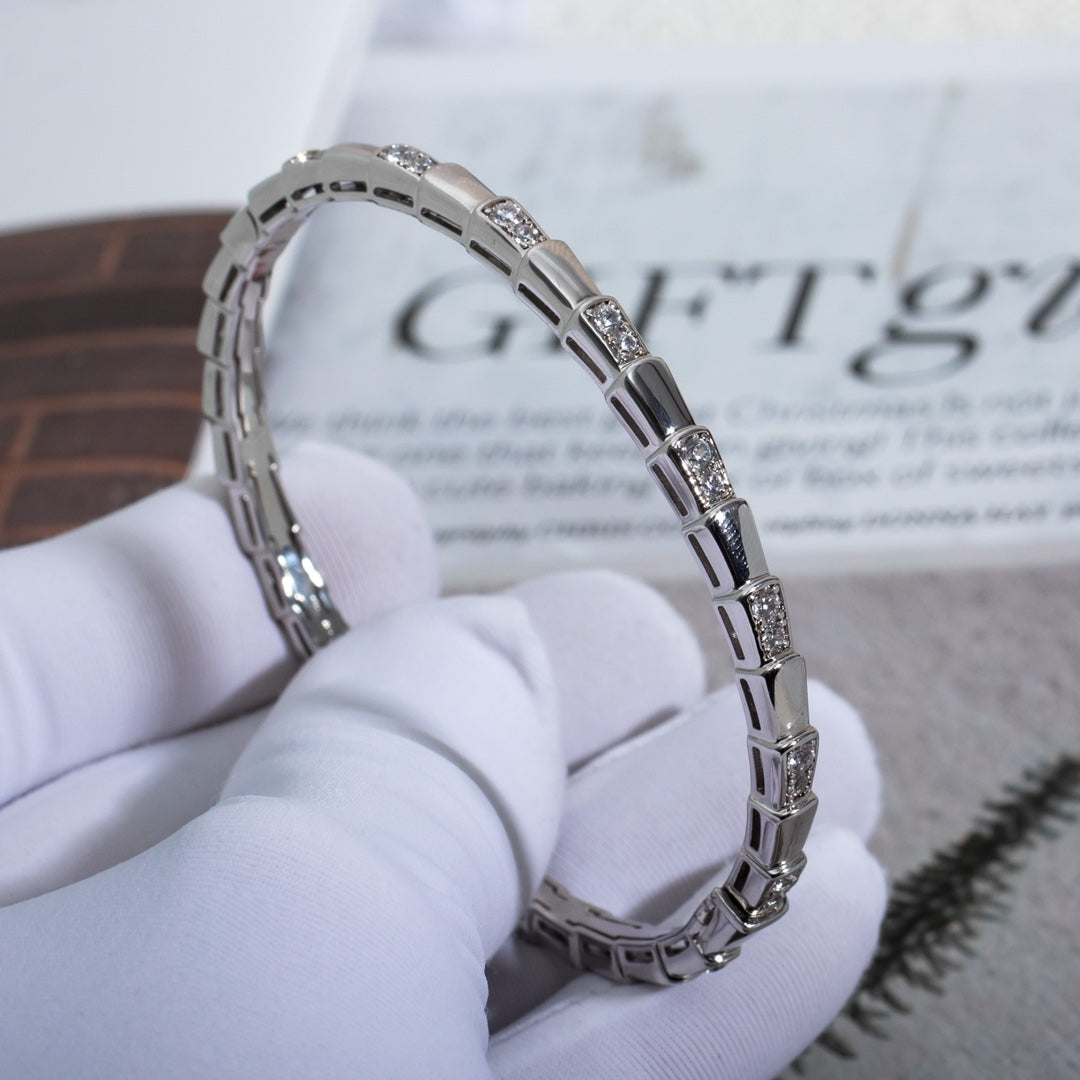 [Together Jewelry]SERPENTI BRACELET SILVER DIAMOND